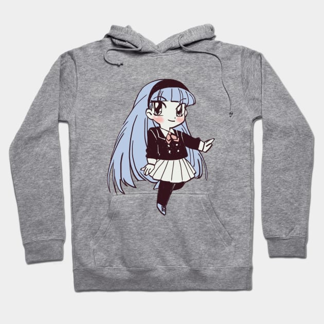 I draw chibi Umi Ryuuzaki / magic knight rayearth Hoodie by mudwizard